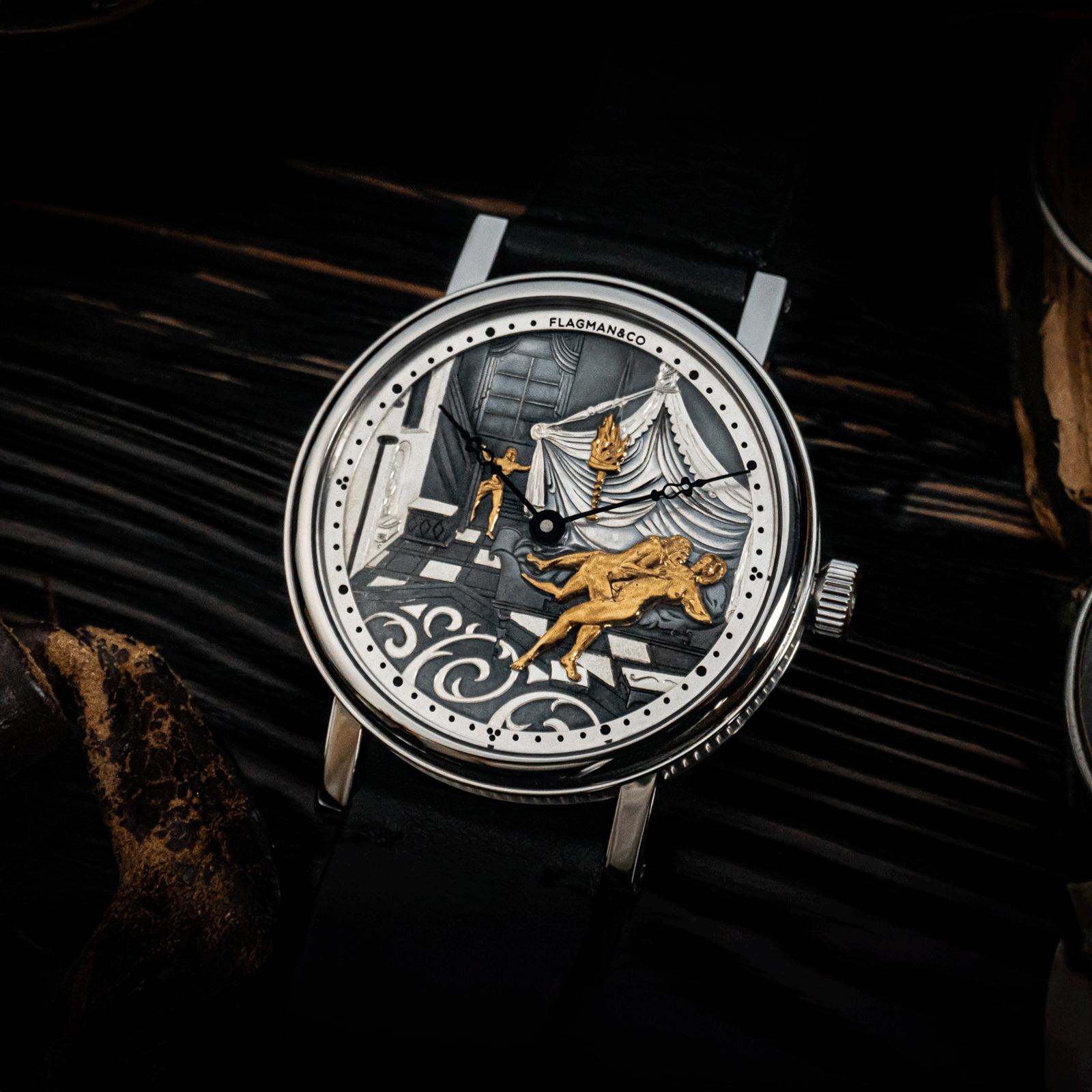 Lifestyle photo of artisan watch – Adeptness