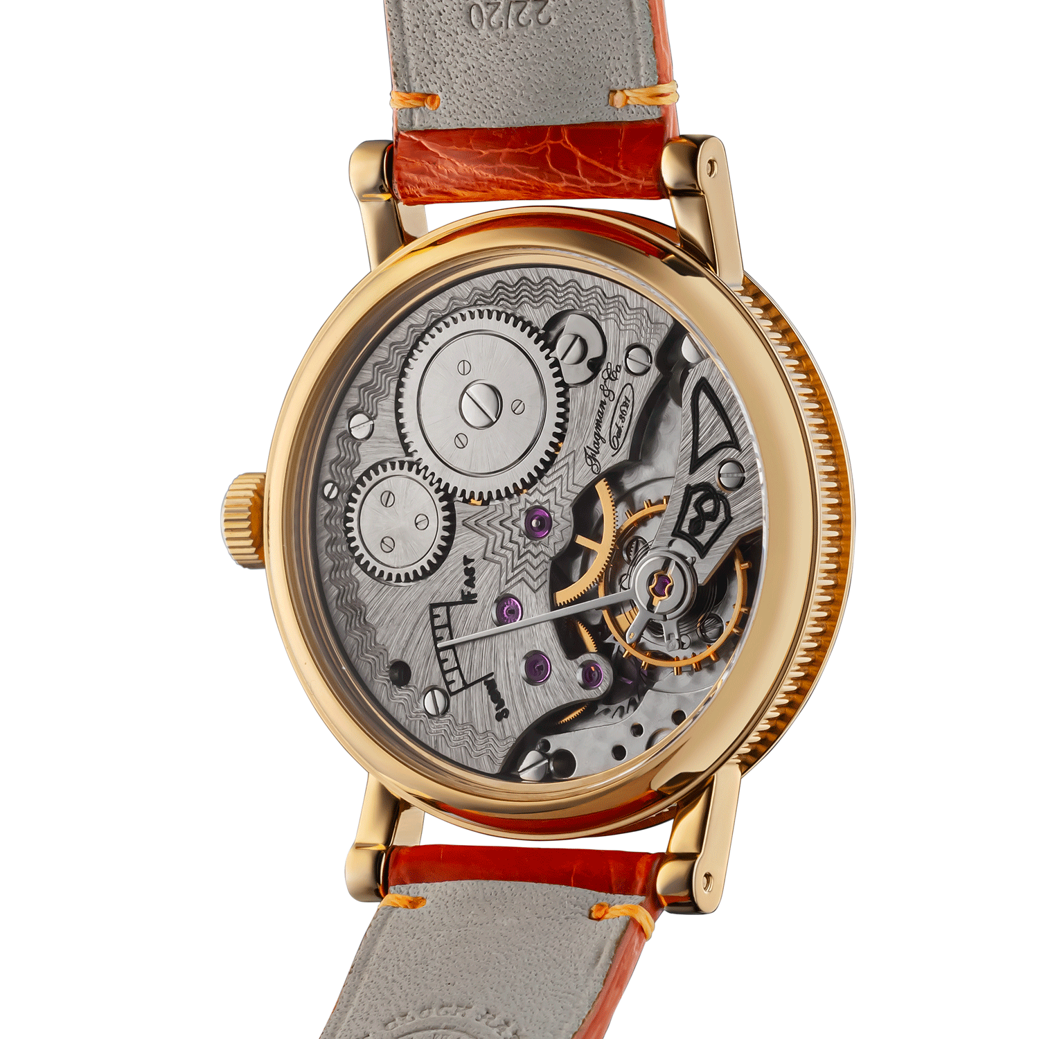 Back view of Mechanical watch – exposed movement - Cappadocia