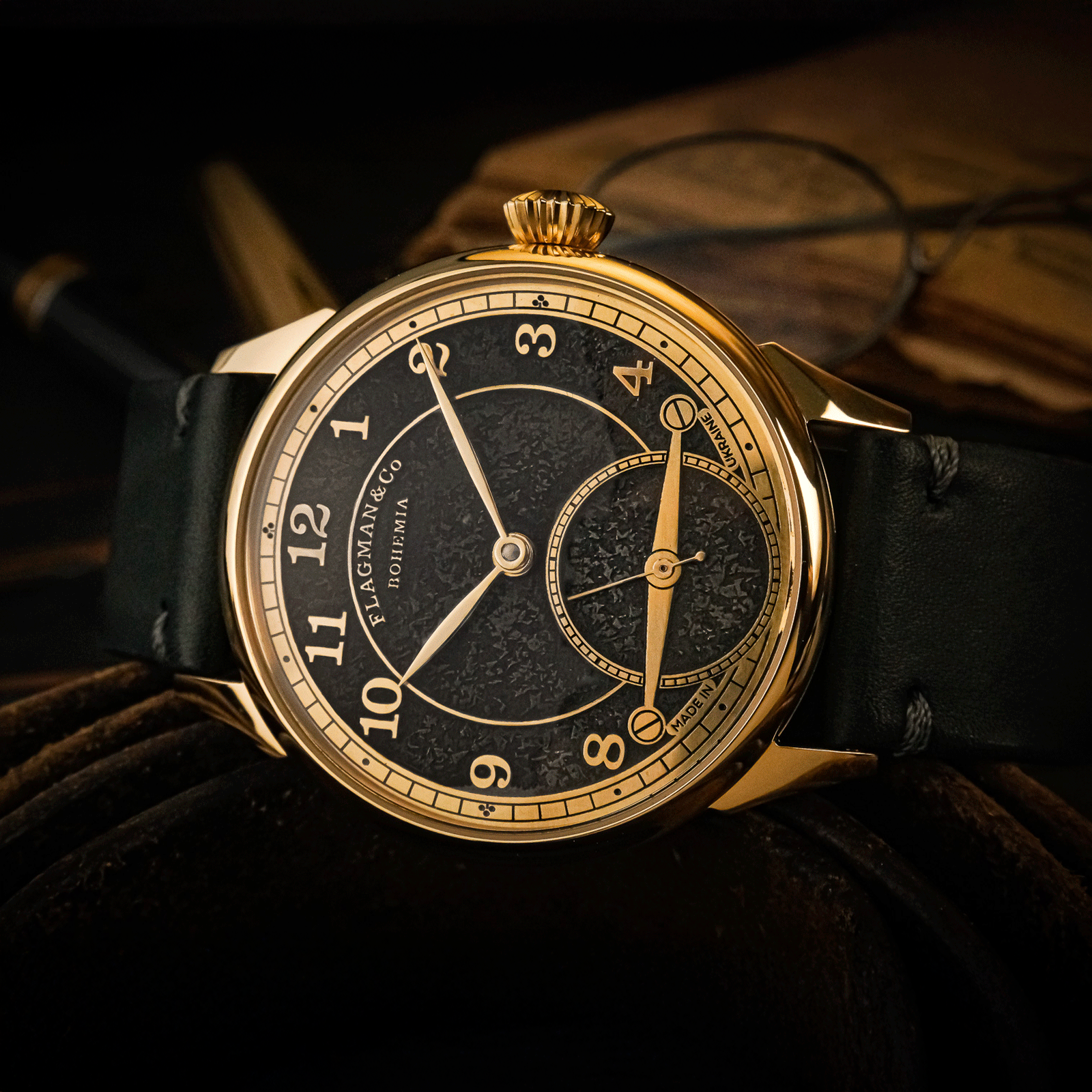 Lifestyle photo of bohemian watch in handmade watch