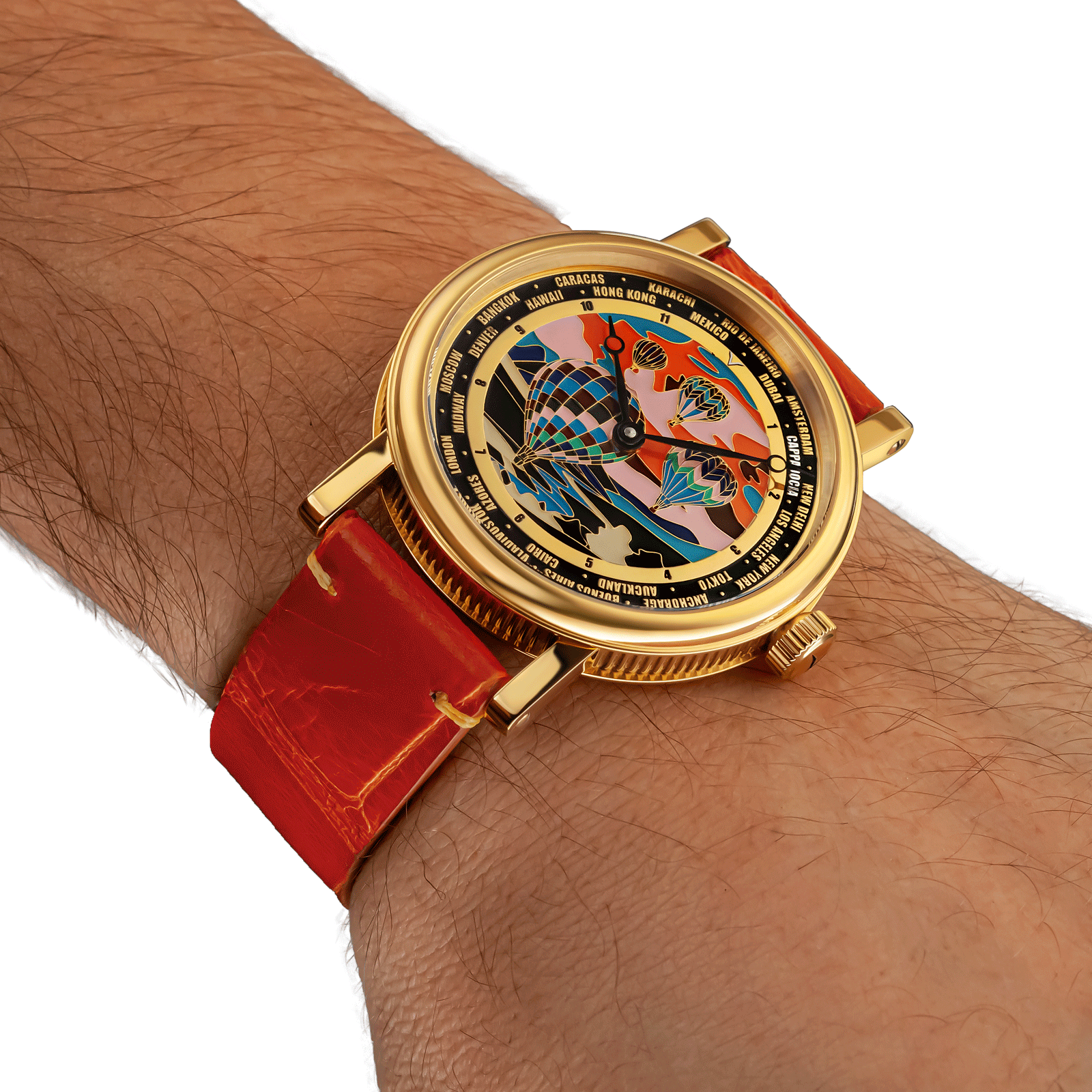 Handmade watch worn on wrist - Cappadocia