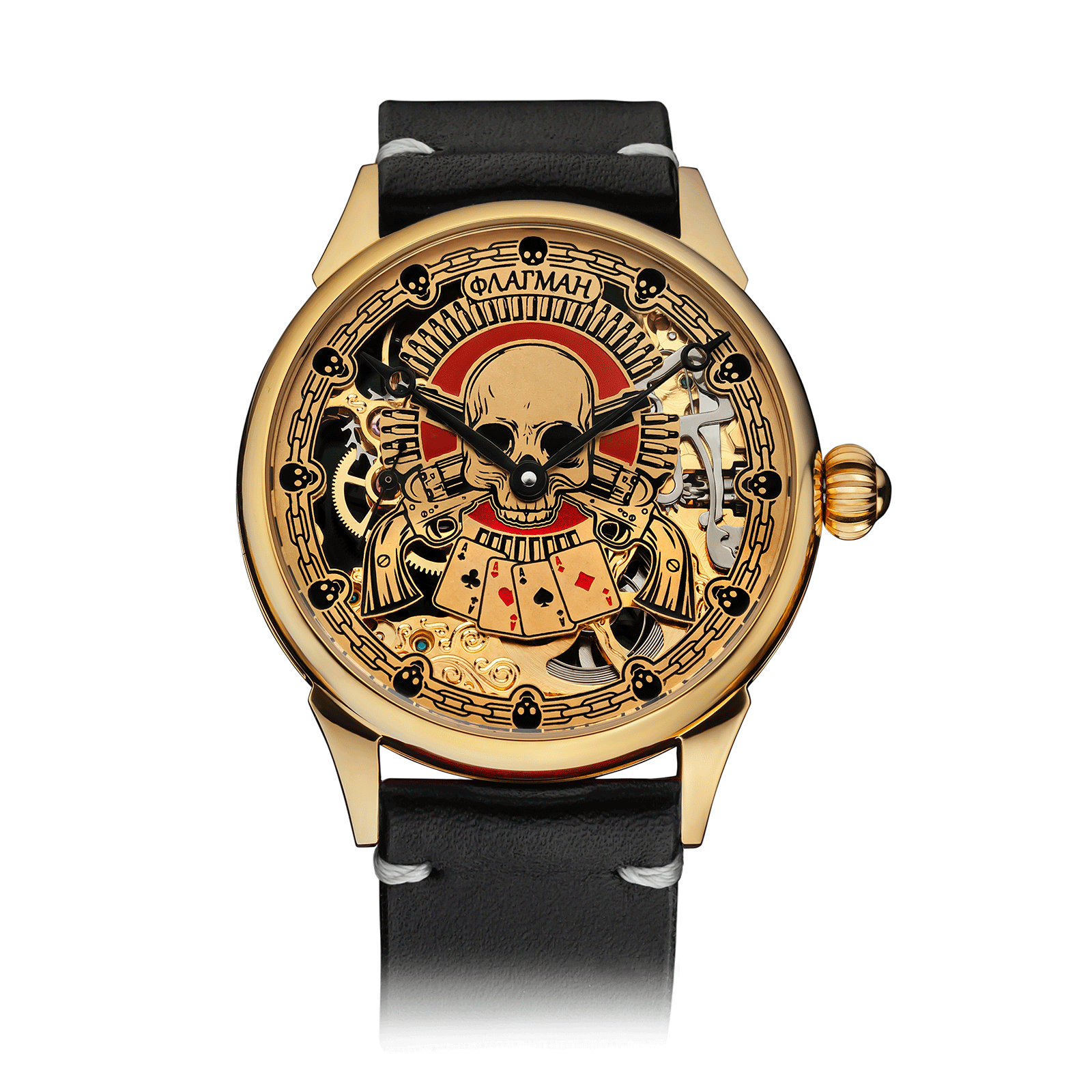 Casino Watch – Black Strap #color_black