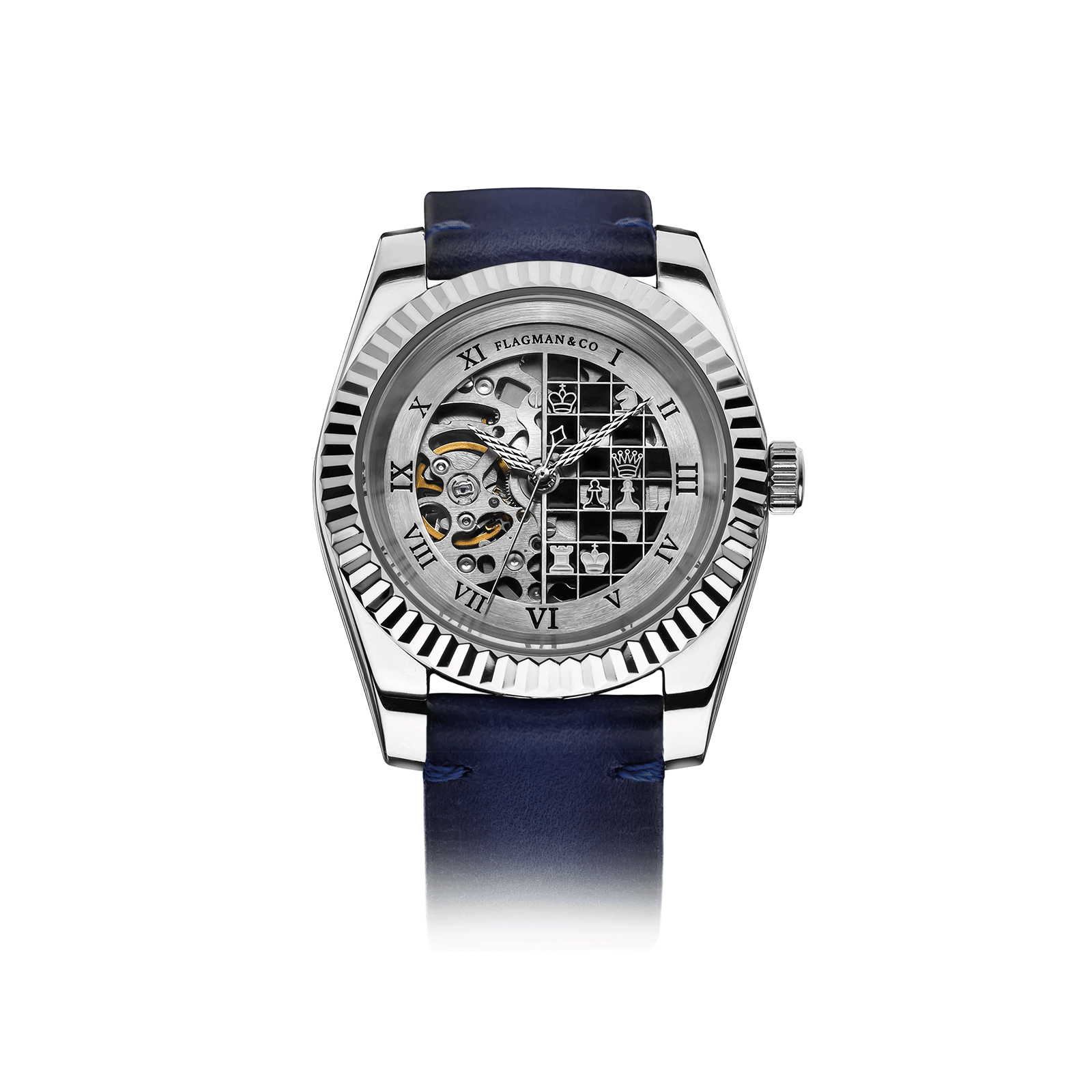 Checkmate watch Chess – Blue Strap #color_blue