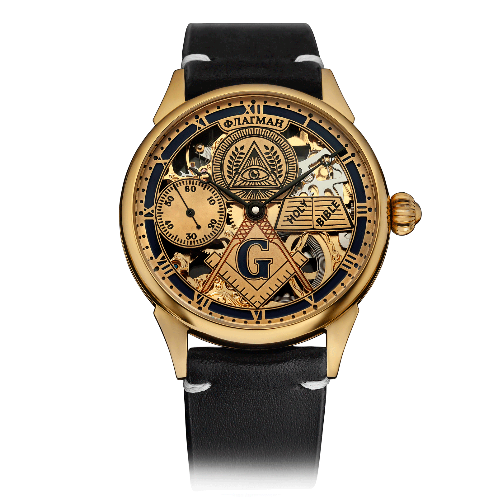 Bible watch – Black Strap #color_black