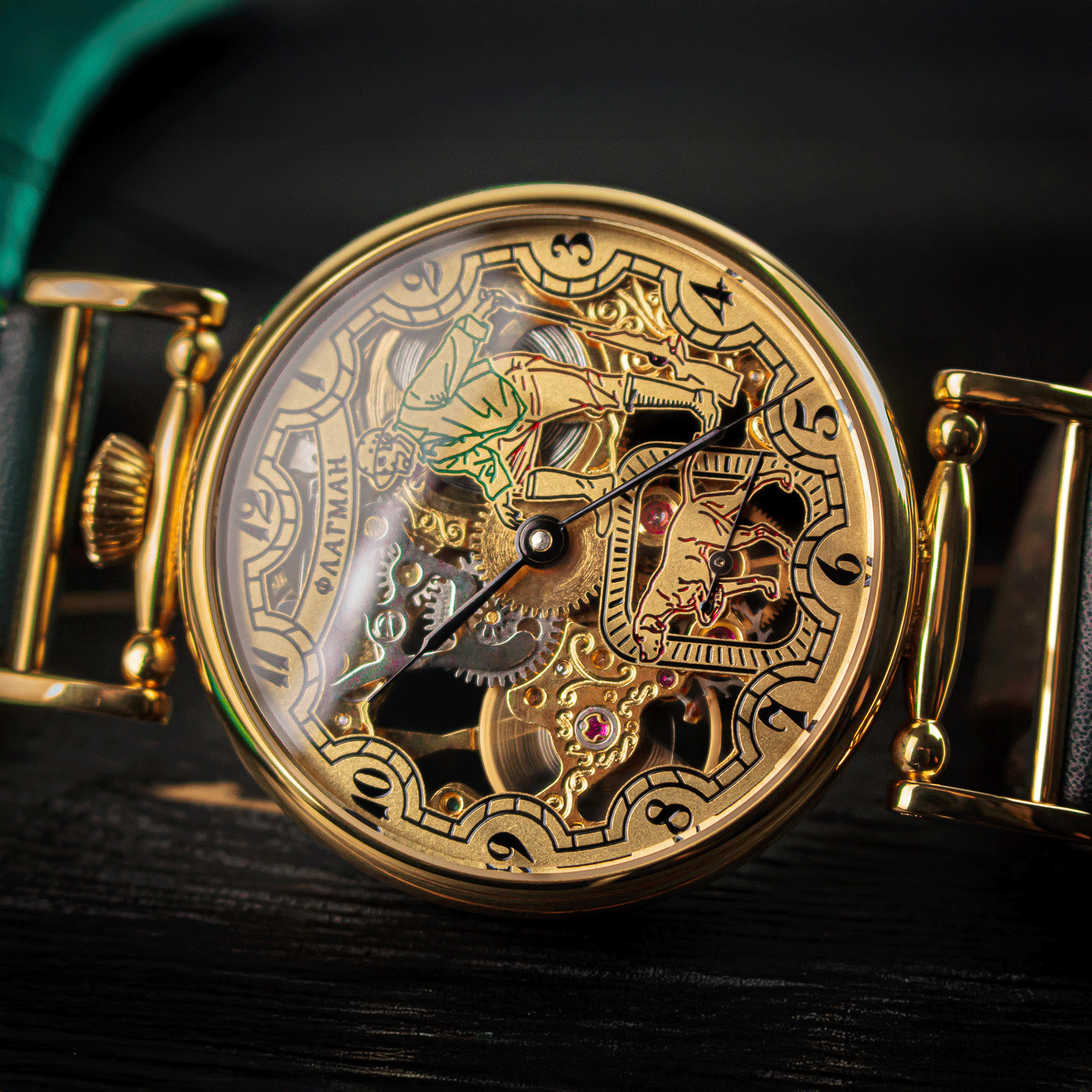 Lifestyle photo of Masterpiece watch in handmade watch