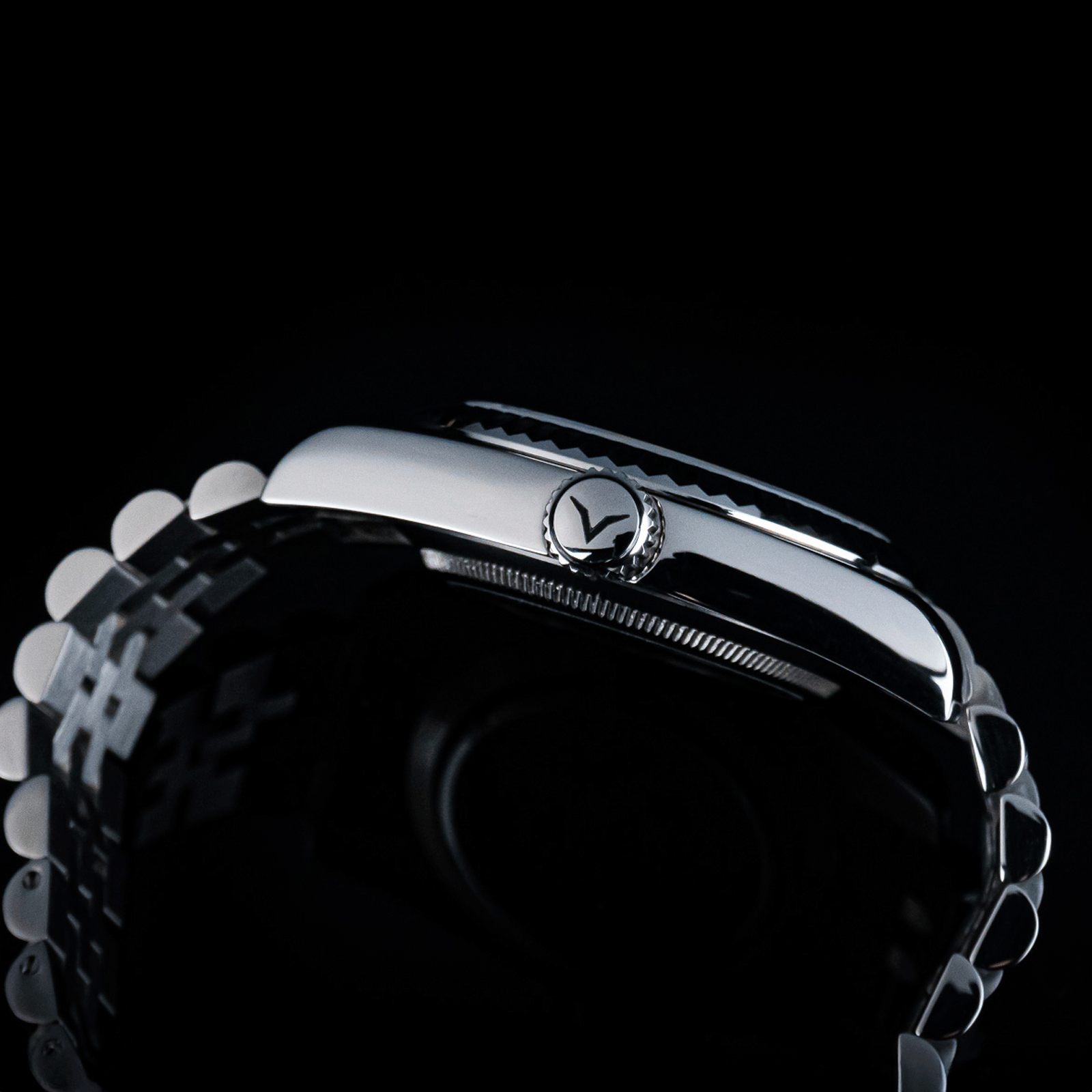 Front view of handmade watch – KS watch