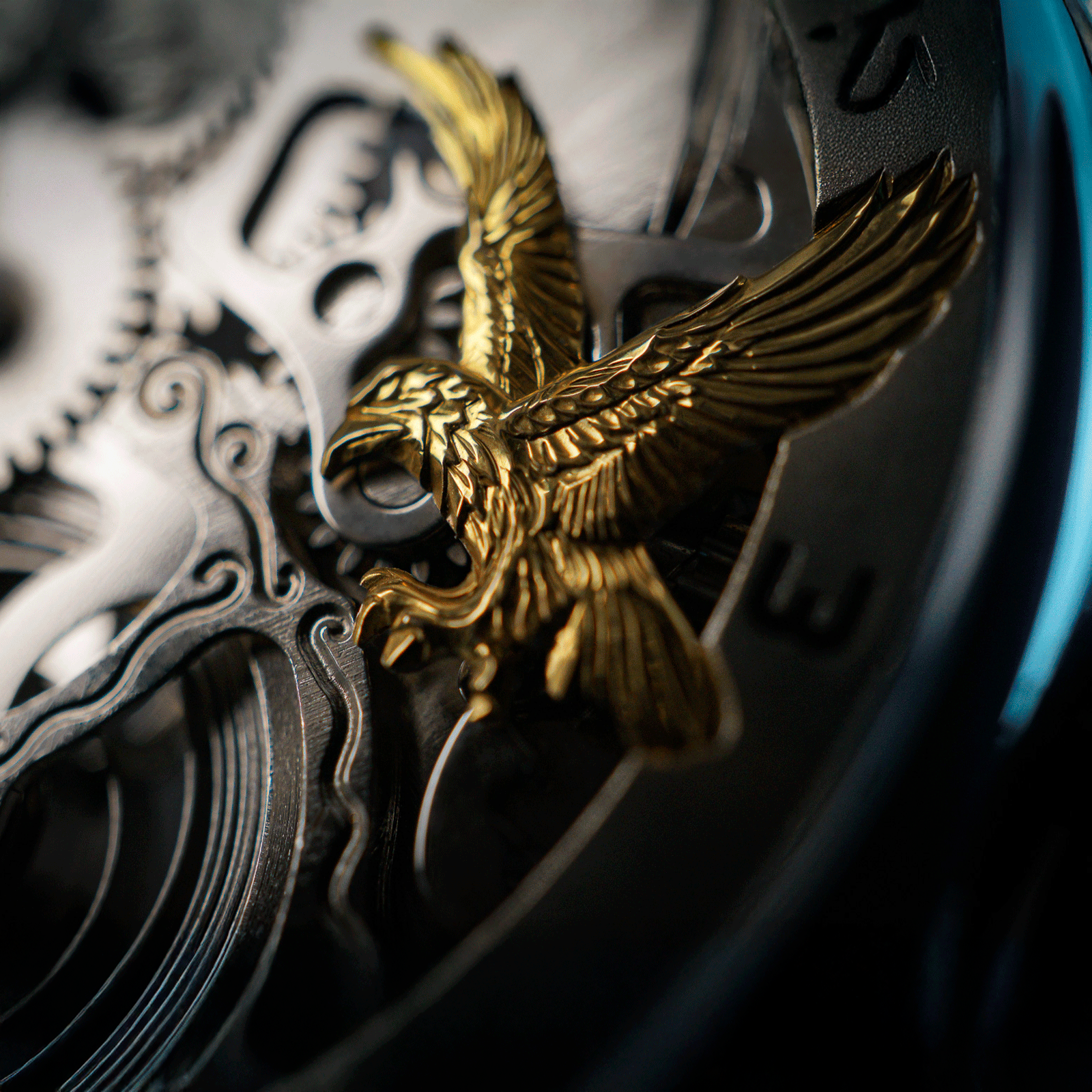 Lifestyle macro photo of Masterpiece watch in handmade watch