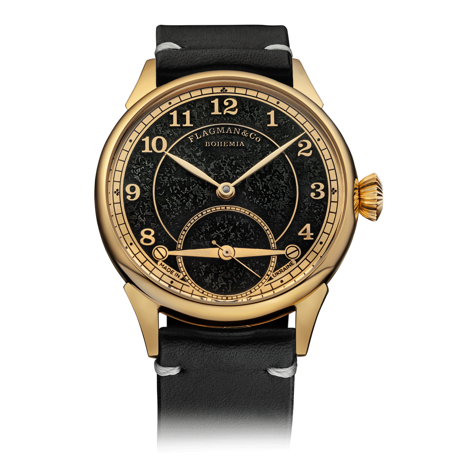 Bohemian watch – Black Strap #color_black