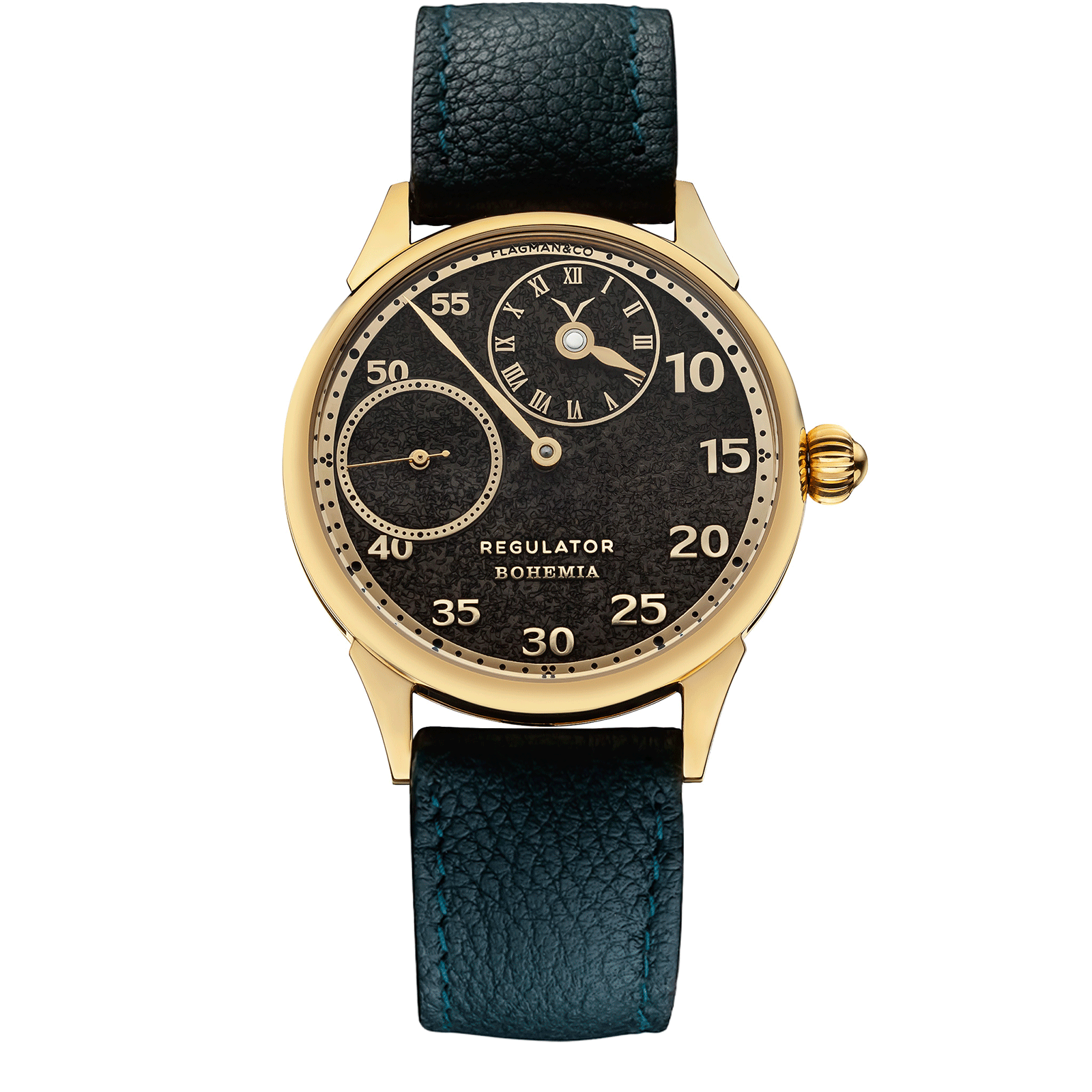 Green Strap – Regulator Bohemia classic watch for men #color_green