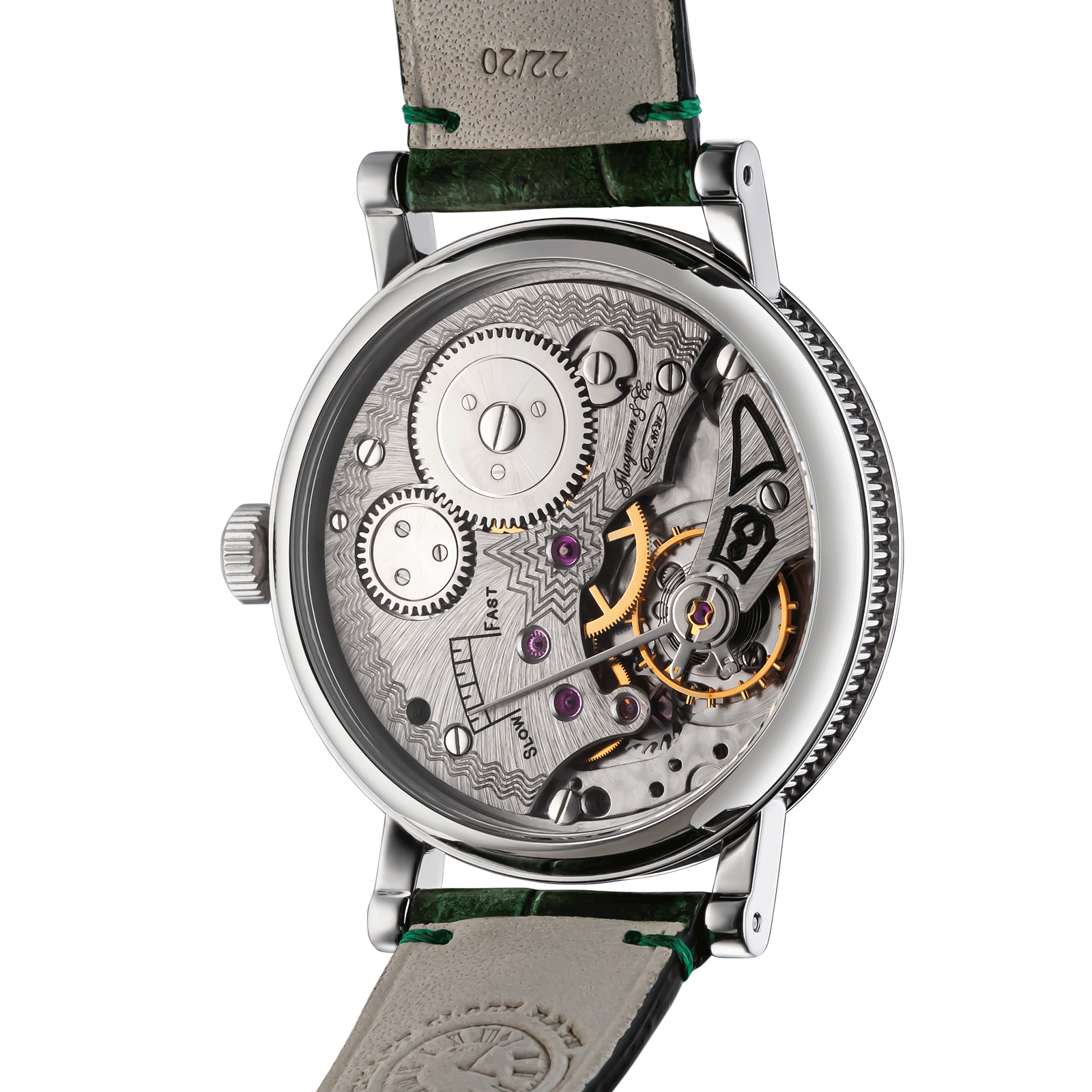 Back view of Mechanical watch – exposed movement - Rio
