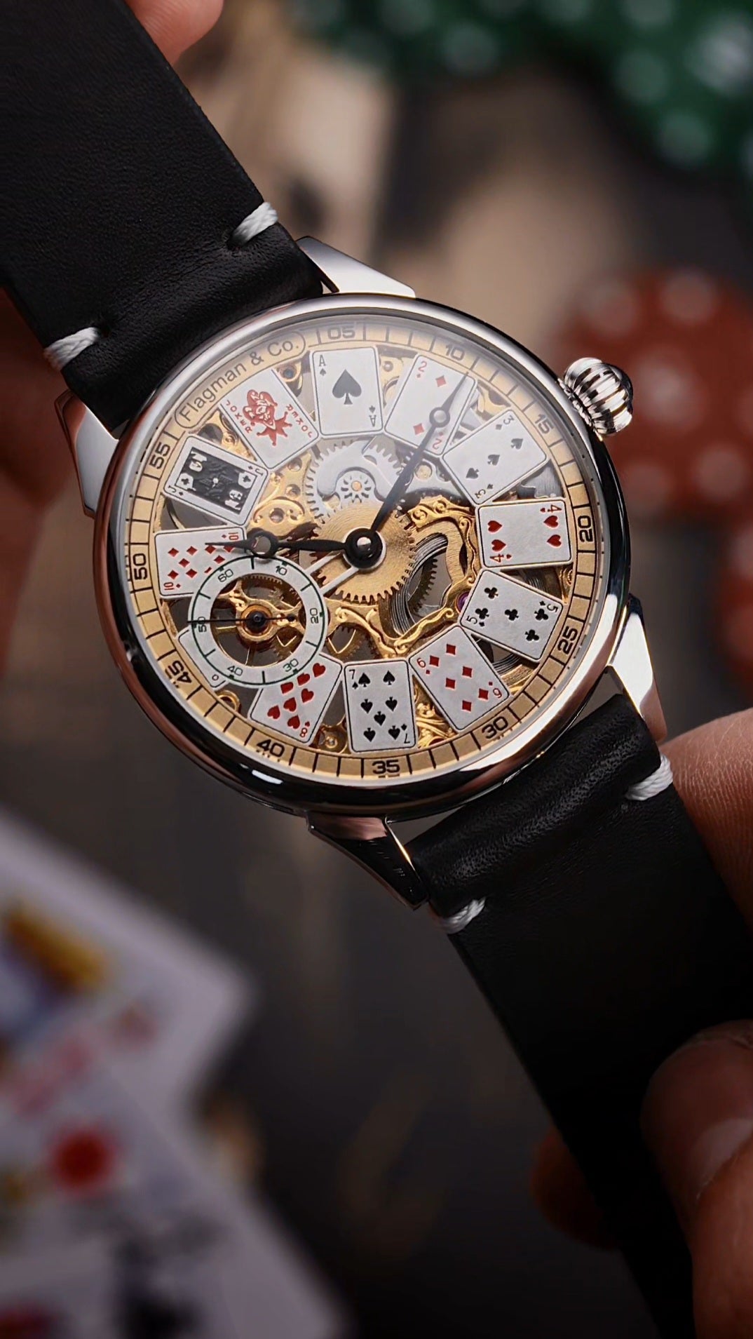 Skeleton Casino Watch - Card Table 2.0