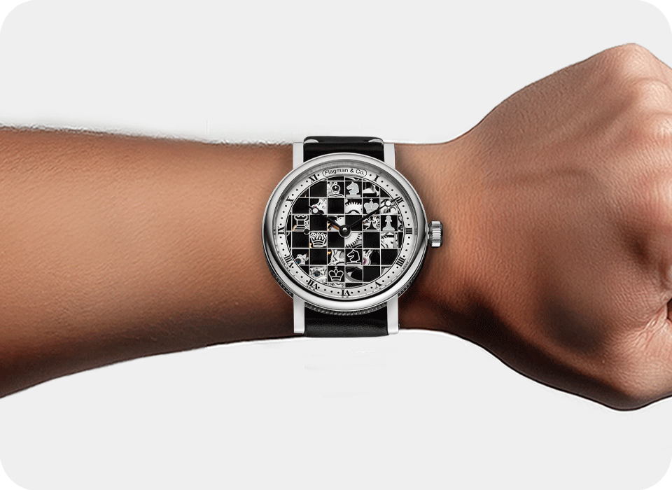 Chess Skeleton Watch - Checkmate
