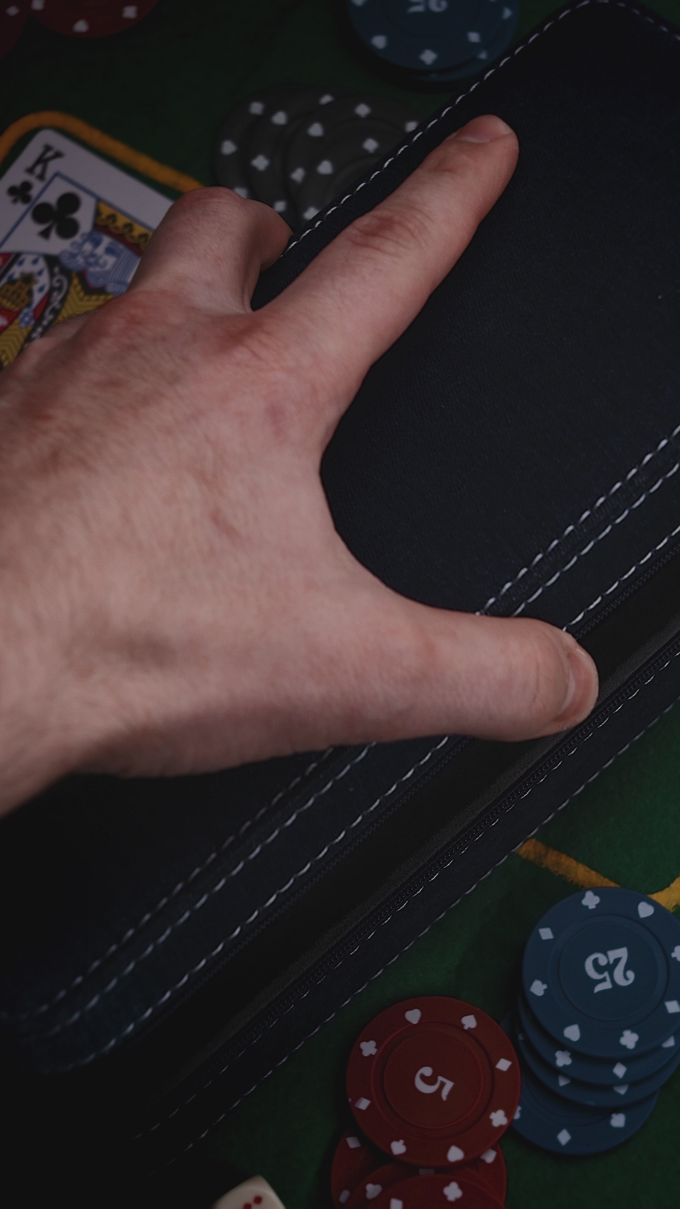 Promotional video of Roulette 1.0 skeleton watch – close-up shots and poker-themed showcase