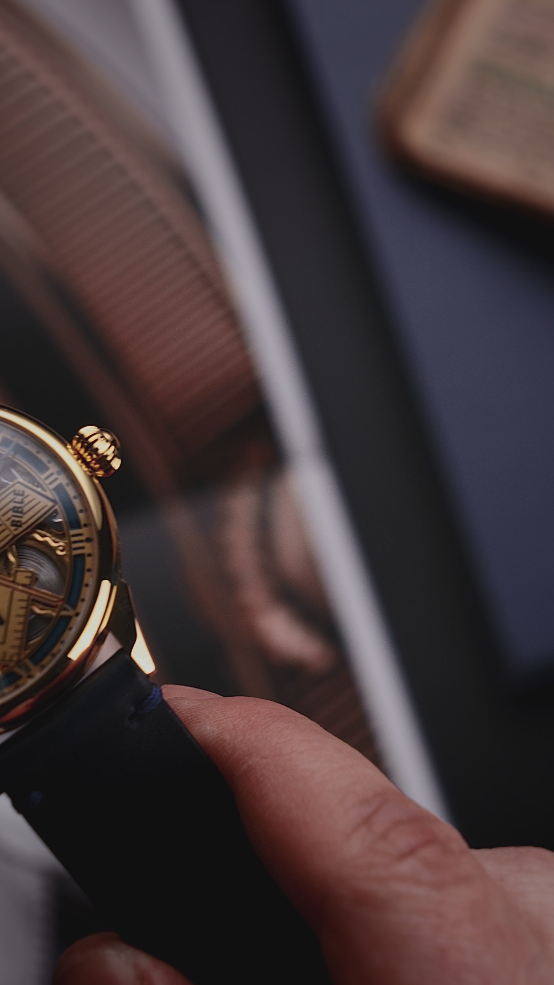 Skeleton Masonic Watch - Video