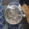 Promotional video of Aether Blue skeleton watch