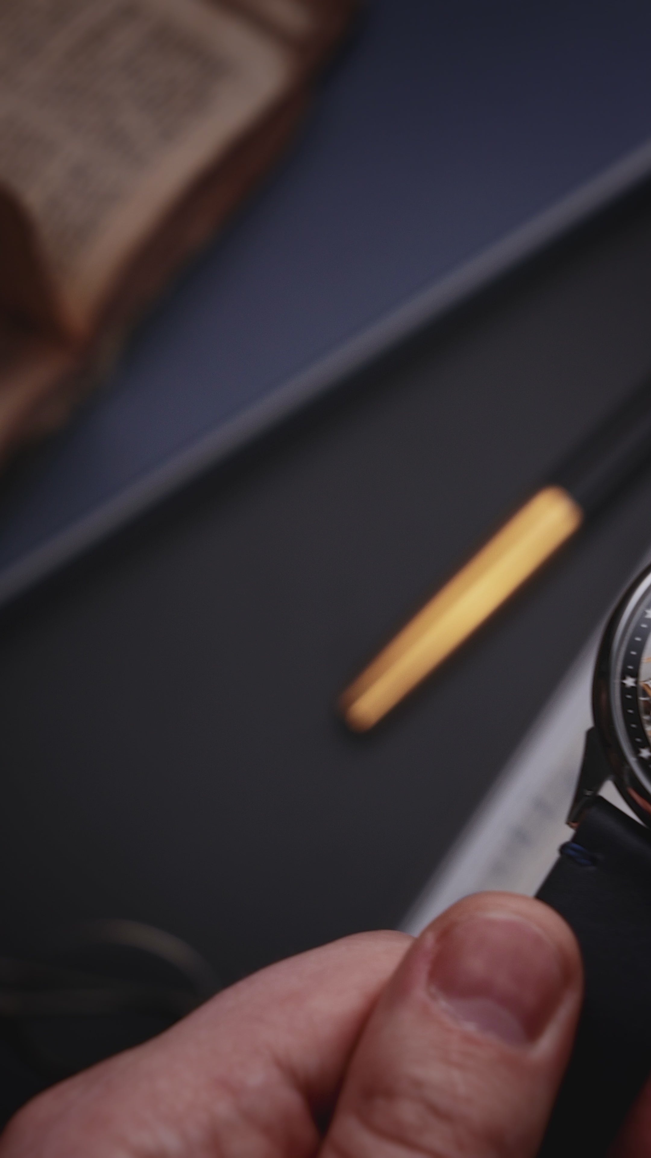 Promotional video of Celestial watch Crescent Moon – close-up shots.