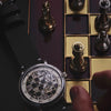 Video showcasing handmade skeleton watches from the Checkmate collection by Flagman & Co., inspired by Chess symbolism