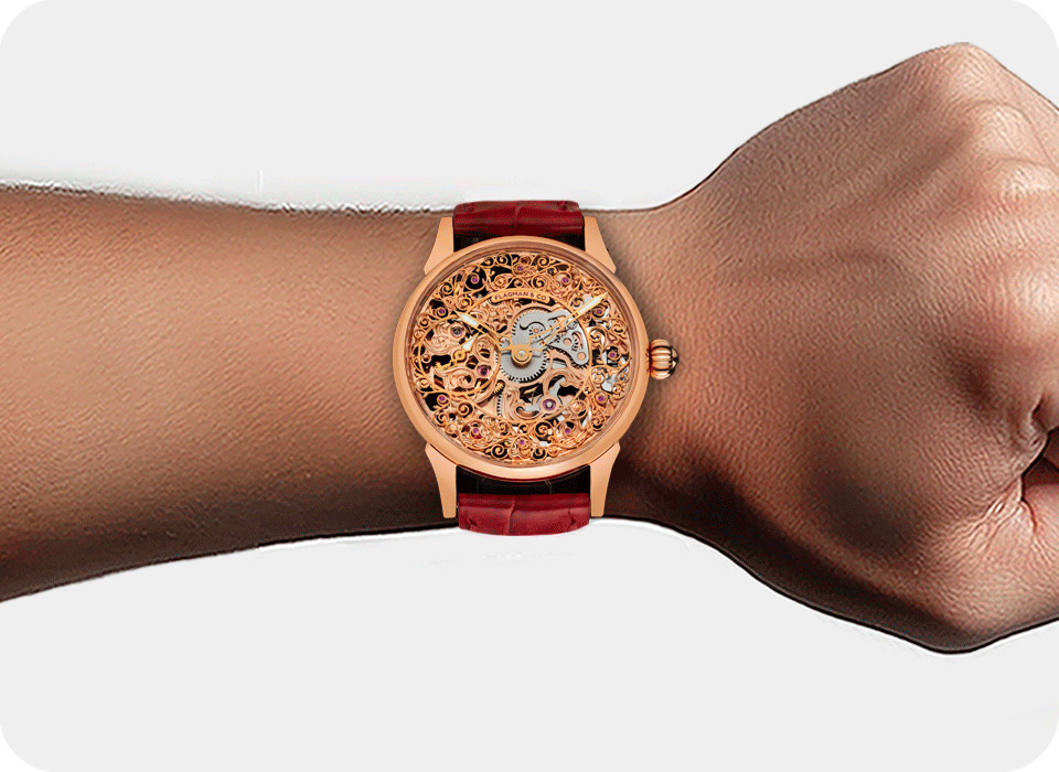 Skeleton Unisex Watch - Lace
