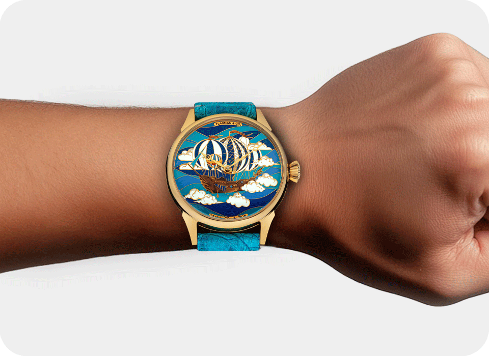 Art Deco Watch - Airship